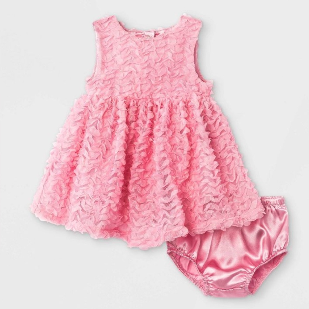 Cat & Jack Baby Dress Set – 0–3 Months